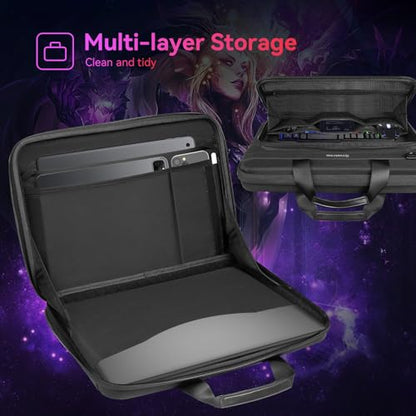 Smatree Heavy Duty Hard Case for 15.6-16 inch HP/DELL/Acer/ASUS/MSI | for 16inch ASUS ROG Strix G16/SCAR 16,DELL m16/G16,HP OMEN 16/EliteBook 650/655,MSI Stealth/GF65 Thin,15.6inch Acer Aspire 7 - color: Black-16 Inch