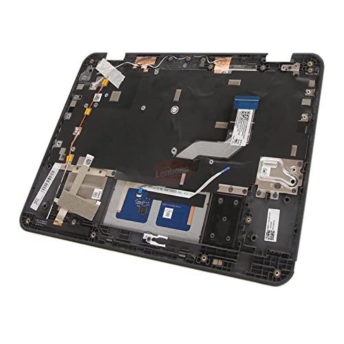 Palmrest Upper Case Top Cover with US Keyboard Touchpad Assembly Replacement for Lenovo 300e Chromebook Gen 3 82J9 82JA LTE 5M11C94763 (WFC Hole) - color: Palmrest Assembly WFC LTE 5M11C94763