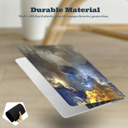 Laptop Shell for MacBook Air 11 inch Case 2015 2014 2013 2012 2011 2010 Release Model A1465 A1370,Air 11.6" Snap on Protective Laptop Hard Case & Keyboard Cover,Cloud - color: Cloud, size: Air 11" 2010-2015(A1370/A1465)