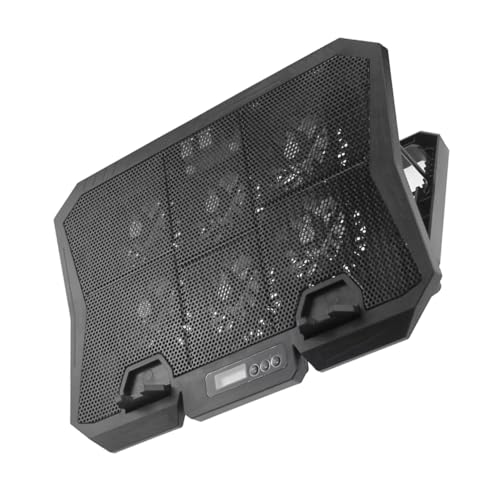 Vaguelly Laptop Cooling Pad 15.6 Inch with 6 Fans, Adjustable Speed Quiet Air Cooler Stand, Laptop Cooler Holder for Gaming and Office Use