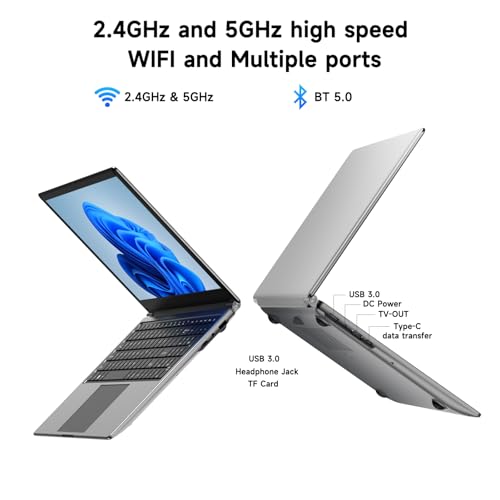 16 inch Laptop Computer,8GB RAM 256GB SSD Storage Laptop PC,with AMD A9 Processor(up to 3.2GHz),IPS FHD Display,Win11,Students & Work Notebook Computer, Cooling System, 9000mAh Battery