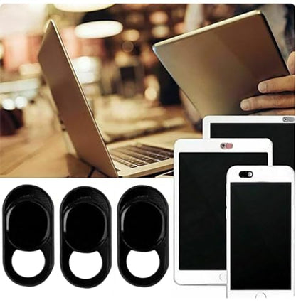 3pcs Metal Camera Lens Cap, Ultra Thin Camera Privacy Cover Webcam Cover Blocker Slider for Smartphone Tablet Desktop Laptop - size: 0.67in*0.32in*0.03in