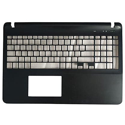 New Laptop Replacement Palmrest Cover Case Fit Sony Vaio SVF15323CX SVF15214CXB SVF1532DCYW SVF152A27T SVF154B SVF15318S SVF153A1RT SVF1521ECXW C Shell Small Enter Key (Black) - color: Black