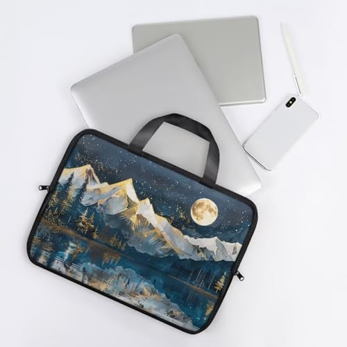 Laptop Carrying Case Portable Computer Bag Shockproof Laptop Briefcase Sleeves with Top Handle for Study Work