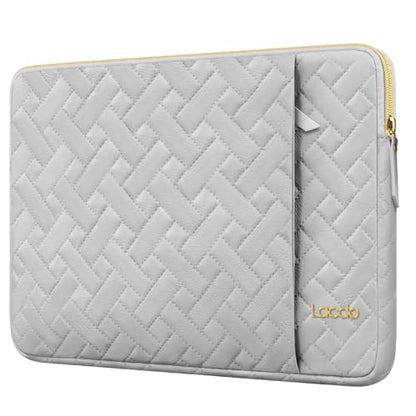 Lacdo Laptop Sleeve Case for 14 inch New MacBook Pro M5 Pro/Max A3426 A3427 (2026), M5/M4/M3/M2/M1 A3434 A3112 A3401 A3185 A2918 2025-2021, 13.8 inch Microsoft Surface Laptop 7th Computer Bag, Gray - color: Gray, size: New MacBook Pro 14 Inch
