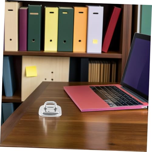 Fit Laptop Lock Desk Mount Security Plate Keyed Cable Lock Anchor for Safety