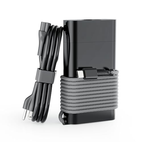 65W USB C Laptop Charger Fit for HP Chromebook 14-CA000 X2 OmniBook Ultra X | Spectre 12 13 X360 Pavilion 12-B000 Envy x2 Elite x2 EliteBook Power Adaoter | 65W/45W PD Fast Charging | Wide Compatibility