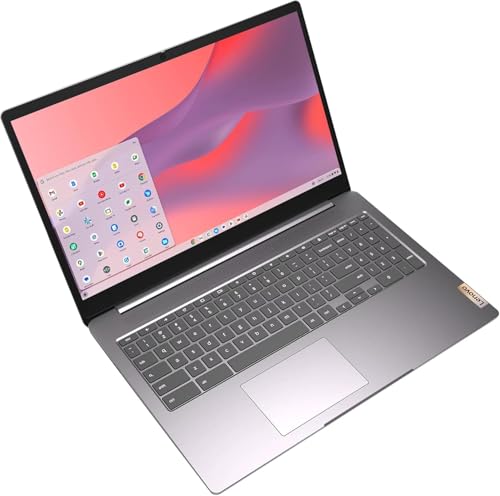 Lenovo IdeaPad 3i Chromebook 15.6" FHD Laptop, Intel Celeron N4500, 4GB Memory, 64GB eMMC, Chrome OS, Artic Grey, 82N4004NUS (Renewed) - style: N4500 | 4GB LPDDR4X|64GB eMMC