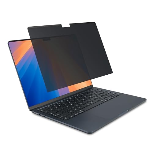 Kensington MP15 Magnetic MacBook Air Privacy Screen for 15 inch MacBook Air (2023-2024, M2, M3), Removable Laptop Privacy Filter, Anti Glare Blue Light MacBook Mac Screen Protector - size: Macbook Air 15"