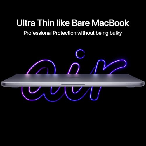 Soonjet for MacBook Air 15 inch Case M5 M4 M3 M2 2026-2023 Laptop Cover | Invisible Armor, Clear Matte, Protective Hard Shell, Ultra Thin, Anti Fingerprint & Crack, Scratch Resistant, Close Seamless - color: Matte Clear