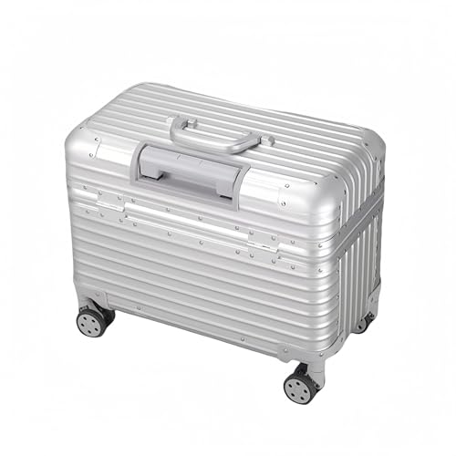 Full Aluminum Rolling Camera Bag 18" Camera Case | Wheeled Photography Gear Case, Carry-on Luggage, Dual TSA locks, Detachable Wheels & Dividers, Fits 17" laptop, DSLRs & Lens