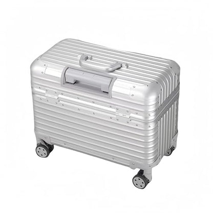 Full Aluminum Rolling Camera Bag 18" Camera Case | Wheeled Photography Gear Case, Carry-on Luggage, Dual TSA locks, Detachable Wheels & Dividers, Fits 17" laptop, DSLRs & Lens