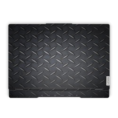 Laptop Skin Compatible with Lenovo Legion 5 Gaming Laptop (15IRX9) 2024 - Black Diamond Plate - Premium 3M Vinyl Protective Wrap Decal Cover - Easy to Apply | Crafted in the USA - color: Black Diamond Plate, size: Legion 5 Gaming (15IRX9) 2024 Full Cover