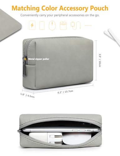HYZUO 13 Inch Laptop Sleeve PC Case for MacBook Pro 13 M2 M1 2026-2016, 13" MacBook Neo 2026 A3404, MacBook Air 13 M5 A3449 M4 M3 M2 M1 2026-2018, 13" iPad Pro/Air, Surface Pro, XPS 13, Light Gray - color: Light Gray, size: 13 Inch