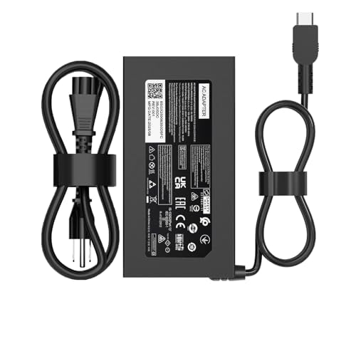 140W Slim USB-C Charger Fit for Lenovo Slim Pro 7/9 | Yoga Pro 7/9/7i/9i Legion 9/Pro 5/5i/7/7i, ThinkPad Z16, Yoga Slim 5/7 Laptops