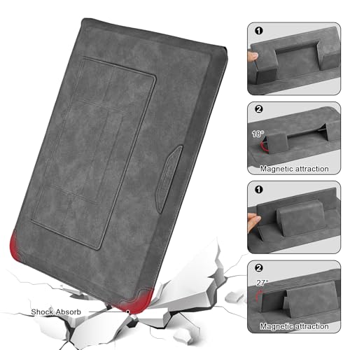 HoYiXi 14 Inch Laptop Sleeve Case with Stand Feature for Mac Book Pro 14 2021/ASUS Vivobook 14/HP Pavilion X360/IdeaPad 14/Dell HP ASUS Acer Huawei Matebook 14'',Compatible 13.3-14'' PC,Dark Gray - color: Dark Gray, size: 13.6-14'' laptop