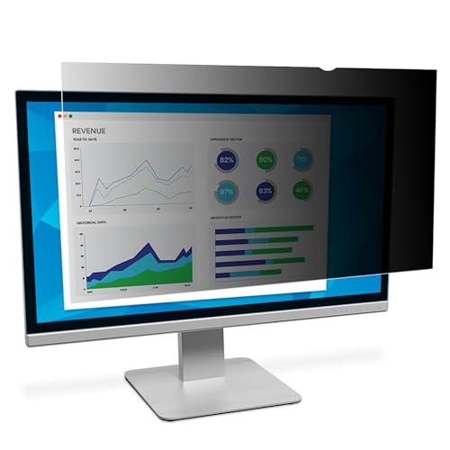 3M Privacy Filter for 24" Full Screen Monitors (PF240W1E) (16:10), Black - size: 24" Full Screen Monitor 16:10