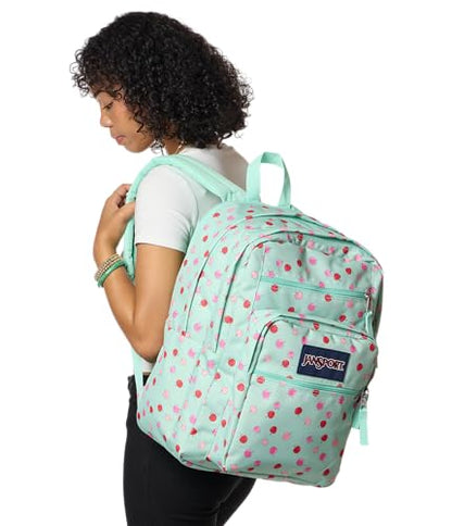JanSport Laptop Backpack - Computer Bag with 2 Compartments, Ergonomic Shoulder Straps, 15” Laptop Sleeve, Haul Handle - Apple Orchard - color: Apple Orchard Magic