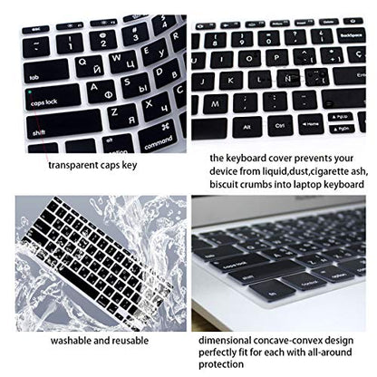 Ultra Thin Silicone Full Size Wire Numeric Keyboard Cover Skin for Mac 2017 Magic Keyboard with Numeric Keypad MQ052LL/A A1843 US Layout,Ombre Brown - color: Ombre Brown