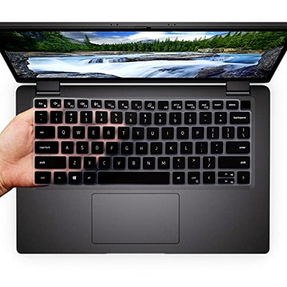Keyboard Cover Skin for Dell Latitude 14" 7450 7440 7430 7420 7410 /Dell Latitude 5420 5430 5431 5440 5450/Dell Latitude 9420 9430 9440,15.6" Dell Latitude 7520 9510 9520 Keyboard Skin (Black) - color: Black