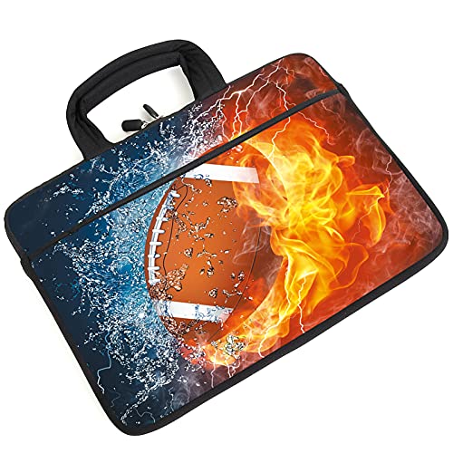 AMARY 11"/12"/13.3 inches Laptop sleeve Chromebook Case Ultrabook Case Notebook Sleeve PC Messenger Bag Tablet Case with Handle Accessory Pocket (AMR13-06) - color: Amr13-06