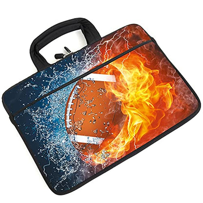 AMARY 11"/12"/13.3 inches Laptop sleeve Chromebook Case Ultrabook Case Notebook Sleeve PC Messenger Bag Tablet Case with Handle Accessory Pocket (AMR13-06) - color: Amr13-06