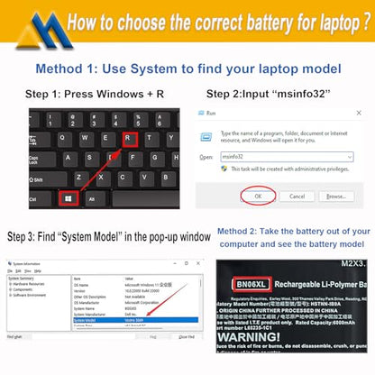 72.9Wh BN06XL L68299-005 Laptop Battery Replacement for HP Spectre X360 15 15-EB 15-EB0005UR X360 Convertible 15-EB0005NI Series Notebook BN06072XL L68235-1C1 HSTNN-IB9A 68299-0055 11.55V - size: 11.95*3.43*0.30 inch BN06XL
