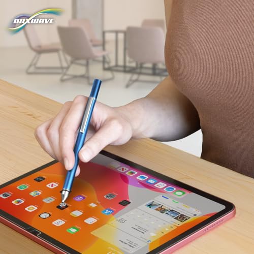 BoxWave Stylus Pen Compatible with LG Gram (14Z970) - FineTouch Capacitive Stylus, Super Precise Stylus Pen - Lunar Blue