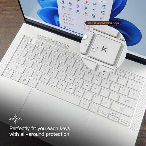 CaseBuy Keyboard Cover Skin for 2026-2024 ASUS ROG Zephyrus G14 GA403 GA403W GA403UU GA403UV GA403UI / ROG Zephyrus G16 GU605 GA605 GU605MV GU605MI GU605MY GU605MZ GU605MU 16" Laptop Protector, TPU