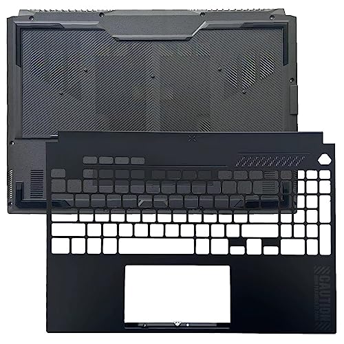 New Compatible Replacemen for ASUS TUF Gaming F15 A15(2022) FA507RC RE RM FX507ZE ZC4 ZM(Upper Case Palmrest CoverSingle Side air Outlet and Bottom Case Cover Low Base 56W) - color: (Upper Case Palmrest Cover Single side air outlet and Bottom Case Cover L