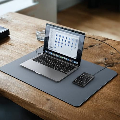 CBUS Wired USB-A Numeric Keypad for Laptop, 23 Keys Numpad Keyboard with Tab, Home, Email & Calculator Keys, 5ft Cable, Small and Lightweight Design - size: USB-A