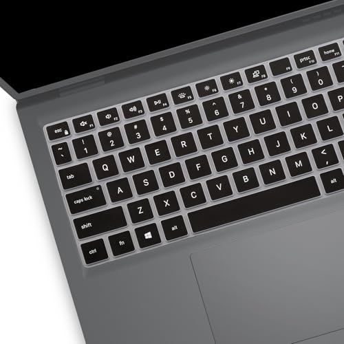 Keyboard Cover for Dell 15 Laptop DC15250 DC15255, Dell 16 DC16250 DC16251 & 16 Plus/16 Plus 2-in-1 DB06250 DB16250 DB16255 & Dell Pro 15 Essential PV15250 PV15255-Black - color: Black