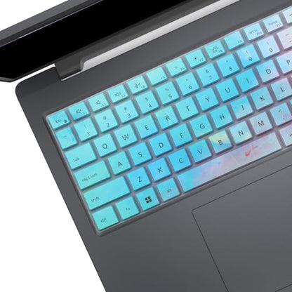 Stylish Colorful Keyboard Cover for 2026 2025 Dell Pro 16/Pro 16 Plus/Pro Max 16 PB16250 PB16255 PC16250 PC16255 MC16250 MC16255 & Pro Max 18 Plus MB1825 (NOT FIT Dell Pro 16 Premium, Pro 3/5/7 16") - color: Colorful