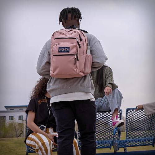 JanSport Laptop Backpack - Computer Bag with 2 Compartments, Ergonomic Shoulder Straps, 15” Laptop Sleeve, Haul Handle - Black - color: Black