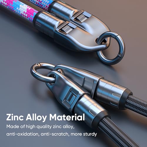 C to C 240W Charging Cable with Wearable Bracelet Design, 5A Fast Charging Phone Lanyard, Portable USB-C Cable for Smartphones, Tablets, Laptops (Black)