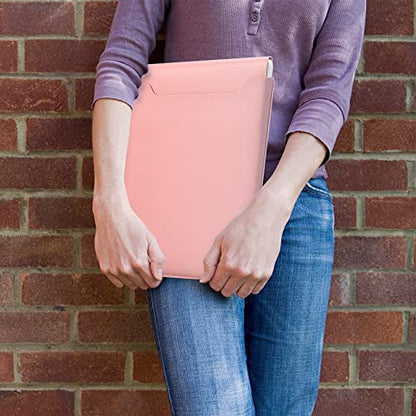 13.3-14" Laptop Sleeve, Padded Laptop Case, Thin Portable Case Bag - Compatible with 2022 Pro 14 inch/2015 Pro 13.3 inch/2015 Air 13.3 inch (Light Pink) - color: Light pink
