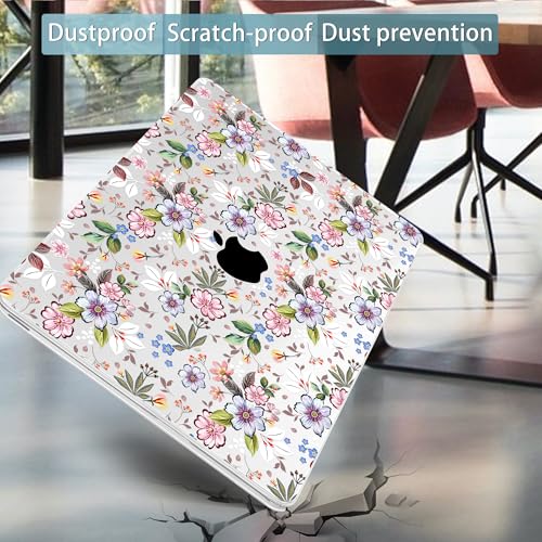 Mektron Case for 2026 MacBook Neo 13-inch A18 Pro chip A3404 Laptop Cover with 13-inch (Diagonal) Liquid Retina Display+ Keyboard Cover+ Screen Protector, Daisy C513 - color: Daisy C513