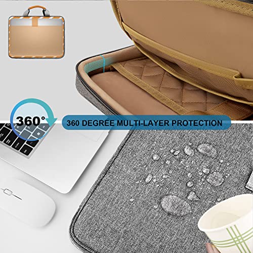 ZINZ Expandable Laptop Case 13-13.3-14 Sleeve Compatible with MacBook Pro/Neo 14" M5/M4/M3/M2/M1, MacBook Air/Pro 13", XPS 13/14, Surface Book/Laptop 13.5" and Most 13-14 inch Notebooks，D01G01 - color: D01g01, size: 13-14"
