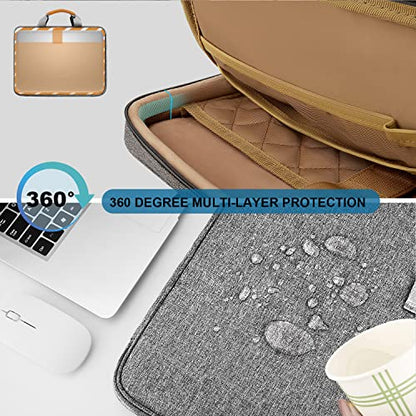 ZINZ Expandable Laptop Case 13-13.3-14 Sleeve Compatible with MacBook Pro/Neo 14" M5/M4/M3/M2/M1, MacBook Air/Pro 13", XPS 13/14, Surface Book/Laptop 13.5" and Most 13-14 inch Notebooks，D01G01 - color: D01g01, size: 13-14"