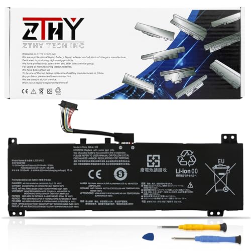 L20C4PC0 L20D4PC0 Battery Replacement for Lenovo Legion 5-15ACH6 5-15ACH6A | 5-15ACH6H 5-15IAH7 5-15IAH7H 5-15ITH6 5-15ITH6H Ideapad Gaming 3-15ACH6 Series Laptop L20L4PC0 L20M4PC0 15.36V 60Wh 3910mAh - size: 9.06*3.15*0.35 inch L20C4PC0