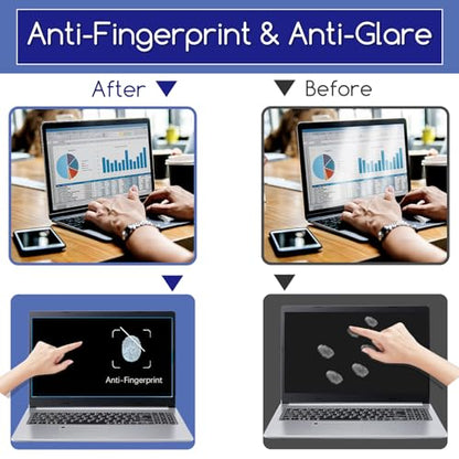 KEANBOLL 2-Pack Anti Blue Light Matte Screen Protector for 2025 Lenovo Yoga 7 / 7i 14" 2-in-1 Touchscreen Laptop (Models 14ILL10 & 14AKP10), Eye Protection Blocks Blue Light and Anti Glare Shield