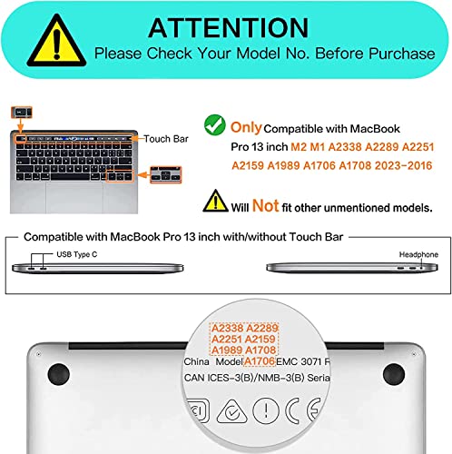 Compatible with MacBook Pro 13 inch Case M2 2026-2023 2022-2016 A2338 M1 A2251 A2289 A2159 A1989 A1708 A1706, Soft Fluffy Fuzzy Plush Faux Fur Leather Hard Shell Case & Keyboard Cover, Pink - color: Plush Pink, size: 2016-2026 Macbook Pro 13 inch M1 M2