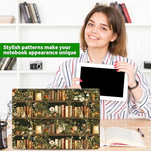 Laptop Skin Sticker Decal, Universal Protective Cover Fit 12 13 14 15.6 Inch Notebook, Reusable Water-Resistant Vinyl Decal w/ 2 Wrist Pads for Business Travel Office, Huateng Book - color: Huateng Book