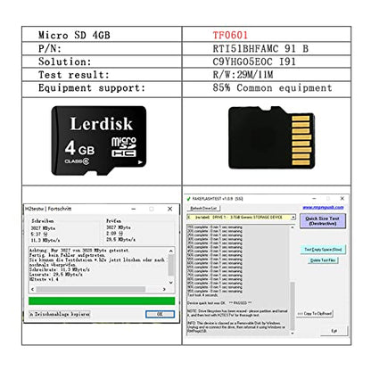 Factory Wholesale Micro SD Card 4GB Pack of 3 in Bulk with SD Adapter MicroSDHC Produced by Authorized Licencee(4GB) - size: 4GB Class6
