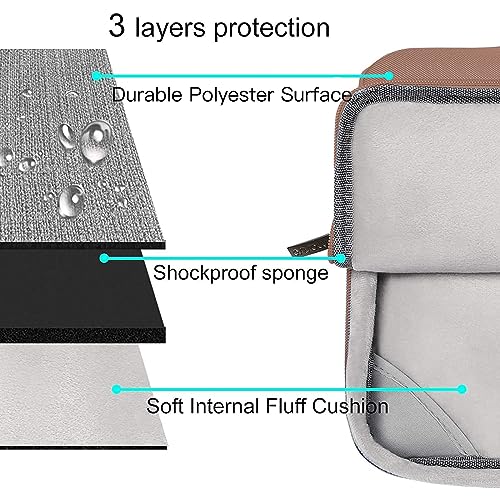 MOSISO Compatible with MacBook Air 13 inch Case M5 2026 M4 2025 M3 M2 2024-2022 A3449 A3240 A3113 A2681,Hard Shell&Sleeve Bag&Keyboard Skin&Webcam Cover&ScreenFilm for MacBook Air 13.6, Caramel Brown - color: Caramel Brown