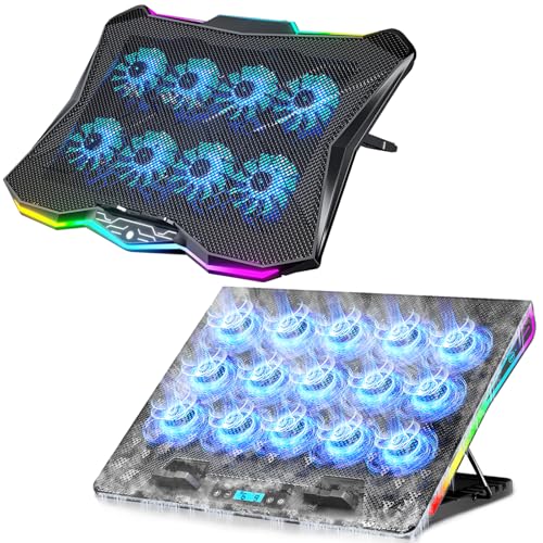 AICHESON AA3 Gaming Laptop 8 Cooling Fans and AA2 Gaming Laptop Cooler Set