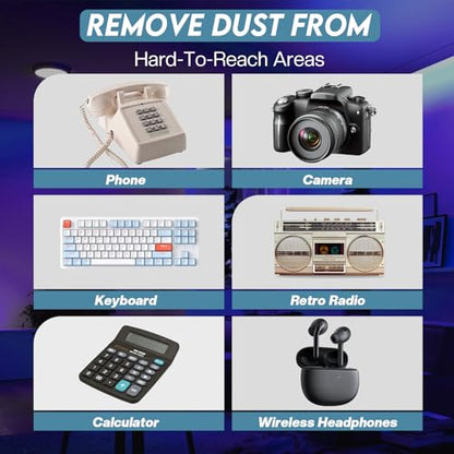 Compressed Air Duster: Computer Keyboard Cleaner