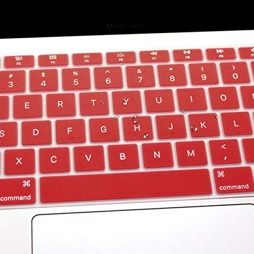 Se7enline for MacBook Pro 13/16 inch Keyboard Cover 2019-2026,Purple | Silicone Waterproof Dustproof Durable Washable Laptop Accessories Protective Skin Protector 2019/2020/2021/2022/2023,Wine Red - color: Wine Red