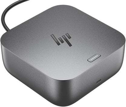 HP 100W G6 Thunderbolt 4 Universal Thunderbolt/USB-C Docking Station | Bundle with DKZ Hub, 9X472UT#ABA, Data Transfers to Any Brand Laptop, Single Cable for Charging - size: 1 Pack, style: 100W G6