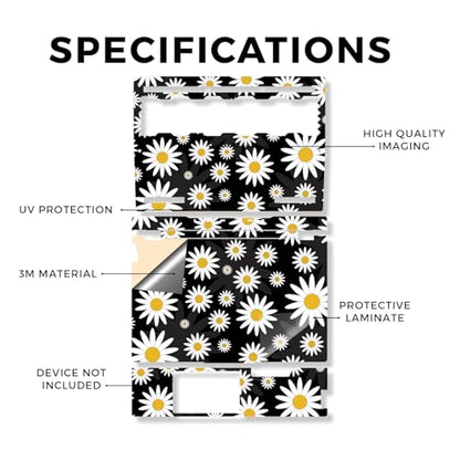 Laptop Skin Compatible with Lenovo Legion 5 Gaming Laptop (15IRX9) 2024 - Daisies - Premium 3M Vinyl Protective Wrap Decal Cover - Easy to Apply | Crafted in the USA - color: Daisies, size: Legion 5 Gaming (15IRX9) 2024 Full Cover Skin, style: Matte Finis
